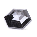 2.14 CT Hexagon Cut Natural Salt And Pepper Diamond