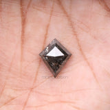 4.05 CT, 13.1 X 11.0 MM | Salt And Pepper Kite Cut Diamond - Minimal Carbon