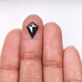 1.63 CT, 11.4 X 8.3 MM | Salt And Pepper Kite Cut Diamond - Minimal Carbon