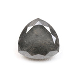 1.21 CT, 6.7 X 6.7 MM | Salt And Pepper Trillion Cut Diamond - Minimal Carbon