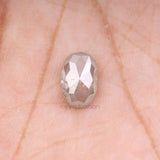 1.73 CT, 8.3 X 5.5 MM | Salt And Pepper Oval Cut Diamond - Minimal Carbon