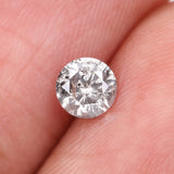 0.41 CT, 4.7 MM | Salt And Pepper Round Brilliant Cut Diamond - Minimal Carbon