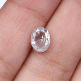1.60 CT, 7.4 X 5.7 MM | Salt And Pepper Oval Cut Diamond - Minimal Carbon