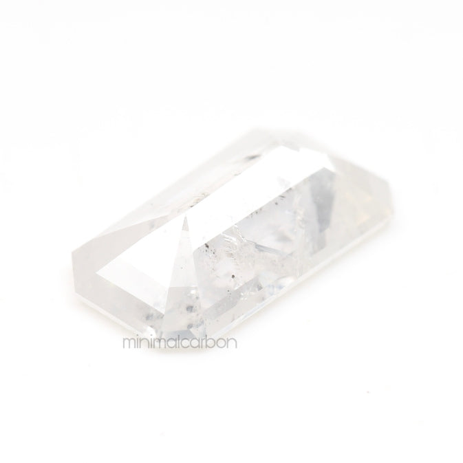 1.80 CT, 11.0 X 6.1 MM | Salt And Pepper Emerald Cut Diamond - Minimal Carbon
