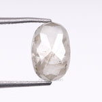 1.73 CT, 8.3 X 5.5 MM | Salt And Pepper Oval Cut Diamond - Minimal Carbon