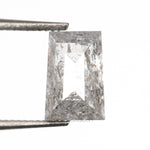 1.26 CT, 6.8 X 4.6 MM | Salt And Pepper Tapered Baguette Cut Diamond - Minimal Carbon