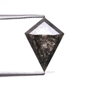 1.63 CT, 11.4 X 8.3 MM | Salt And Pepper Kite Cut Diamond - Minimal Carbon