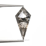 1.49 CT, 13.0 X 6.2 MM | Salt And Pepper Kite Cut Diamond - Minimal Carbon