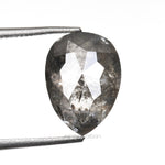 2.88 CT, 10.3 X 7.5 MM | Salt And Pepper Pear Cut Diamond - Minimal Carbon
