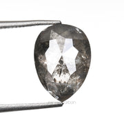 2.88 CT, 10.3 X 7.5 MM | Salt And Pepper Pear Cut Diamond - Minimal Carbon