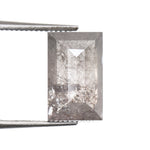2.15 CT, 9.3 X 5.9 MM | Salt And Pepper Baguette Cut Diamond - Minimal Carbon