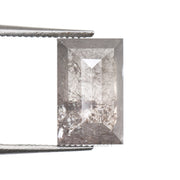 2.15 CT, 9.3 X 5.9 MM | Salt And Pepper Baguette Cut Diamond - Minimal Carbon