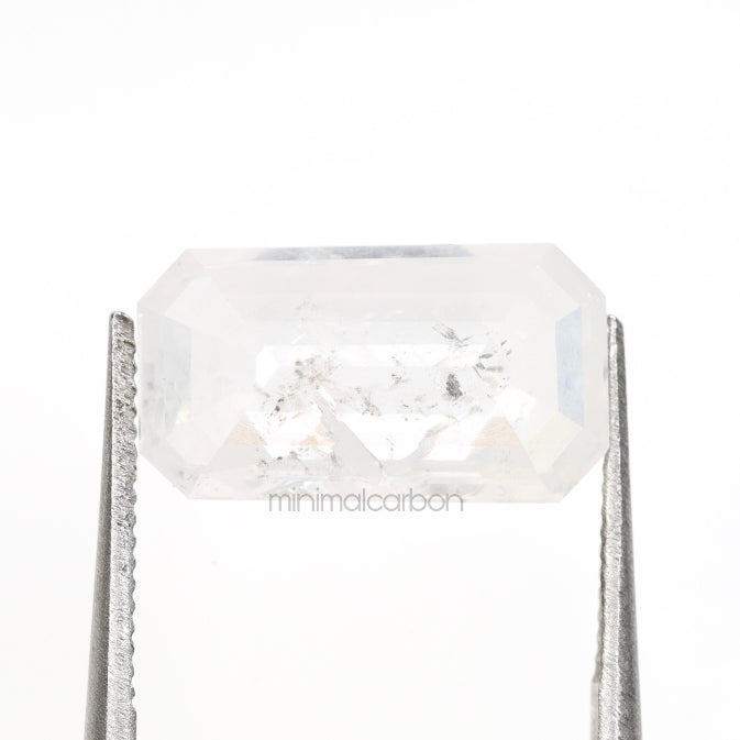 1.80 CT, 11.0 X 6.1 MM | Salt And Pepper Emerald Cut Diamond - Minimal Carbon