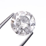 1.09 CT Round Brilliant Cut Loose Salt And Pepper Diamond