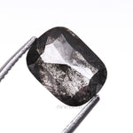 Load image into Gallery viewer, 1.38 CT, 7.3 X 5.4 MM | Salt And Pepper Cushion Cut Diamond
