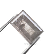 2.15 CT, 9.3 X 5.9 MM | Salt And Pepper Baguette Cut Diamond - Minimal Carbon