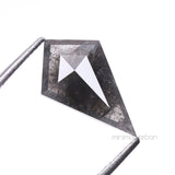 1.79 CT Kite Cut Natural Loose Salt And Pepper Diamond