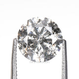 1.05 CT, 6.5 MM | Salt And Pepper Round Brilliant Cut Diamond - Minimal Carbon
