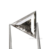 1.27 CT, 10.3 X 9.9 MM | Salt And Pepper Triangle Cut Diamond - Minimal Carbon