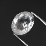 1.60 CT, 7.4 X 5.7 MM | Salt And Pepper Oval Cut Diamond - Minimal Carbon