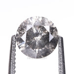 Load image into Gallery viewer, 0.51 CT, 5.0 MM | Salt And Pepper Round Brilliant Cut Diamond
