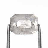 1.69 CT, 7.0 X 5.0 MM | Salt And Pepper Emerald Cut Diamond - Minimal Carbon