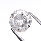 1.09 CT Round Brilliant Cut Loose Salt And Pepper Diamond