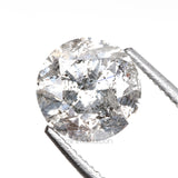 1.08 CT, 6.4 MM | Salt And Pepper Round Brilliant Cut Diamond - Minimal Carbon