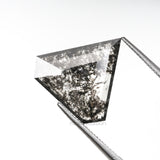 2.84 CT, 12.3 X 13.2 MM | Salt And Pepper Pentagon Cut Diamond - Minimal Carbon