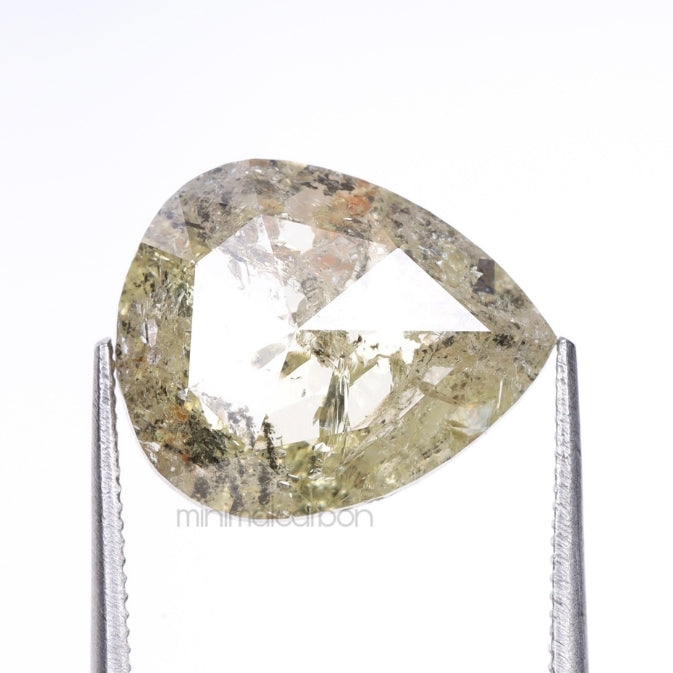 4.01 CT, 12.5 X 10.3 MM | Fancy Color Pear Cut Diamond