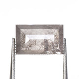 2.15 CT, 9.3 X 5.9 MM | Salt And Pepper Baguette Cut Diamond - Minimal Carbon