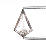 0.58 CT, 8.6 X 5.8 MM | Salt And Pepper Kite Cut Diamond - Minimal Carbon