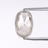 1.73 CT, 8.3 X 5.5 MM | Salt And Pepper Oval Cut Diamond - Minimal Carbon