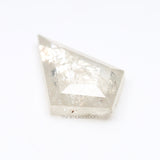 1.71 CT, 12.6 X 8.2 MM | Salt And Pepper Kite Cut Diamond - Minimal Carbon