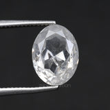 1.60 CT, 7.4 X 5.7 MM | Salt And Pepper Oval Cut Diamond - Minimal Carbon