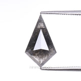 1.79 CT Kite Cut Natural Loose Salt And Pepper Diamond