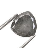 1.21 CT, 6.7 X 6.7 MM | Salt And Pepper Trillion Cut Diamond - Minimal Carbon