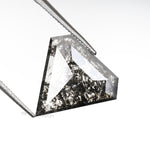 Load image into Gallery viewer, 2.84 CT, 12.3 X 13.2 MM | Salt And Pepper Pentagon Cut Diamond
