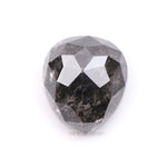 1.51 CT, 7.1 X 6.1 MM | Salt And Pepper Pear Cut Diamond - Minimal Carbon