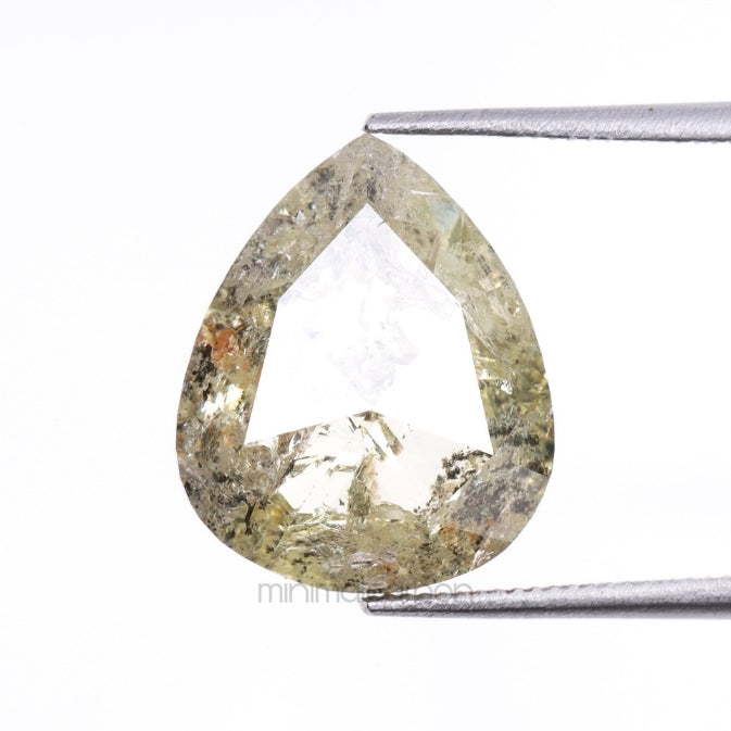 4.01 CT, 12.5 X 10.3 MM | Fancy Color Pear Cut Diamond