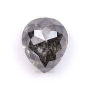 1.72 CT, 7.0 X 6.0 MM | Salt And Pepper Pear Cut Diamond - Minimal Carbon