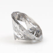 1.08 CT, 6.3 MM | Salt And Pepper Round Brilliant Cut Diamond - Minimal Carbon