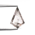 Load image into Gallery viewer, 0.58 CT, 8.6 X 5.8 MM | Salt And Pepper Kite Cut Diamond
