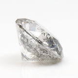 1.08 CT, 6.4 MM | Salt And Pepper Round Brilliant Cut Diamond - Minimal Carbon