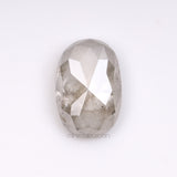 1.73 CT, 8.3 X 5.5 MM | Salt And Pepper Oval Cut Diamond - Minimal Carbon