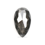 5.72 CT, 15.8 X 9.0 MM | Salt And Pepper Pear Cut Diamond - Minimal Carbon