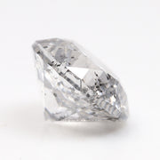 0.97 CT, 6.1 MM | Salt And Pepper Round Brilliant Cut Diamond - Minimal Carbon