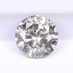 0.41 CT, 4.7 MM | Salt And Pepper Round Brilliant Cut Diamond - Minimal Carbon