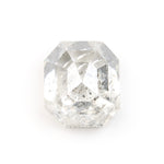 1.61 CT, 6.6 X 5.8 MM | Salt And Pepper Emerald Cut Diamond - Minimal Carbon