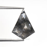 1.58 CT, 11.5 X 8.9 MM | Salt And Pepper Kite Cut Diamond - Minimal Carbon